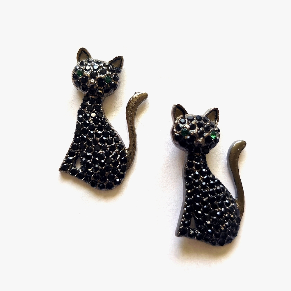 Charming HALLOWEEN Cat Earrings